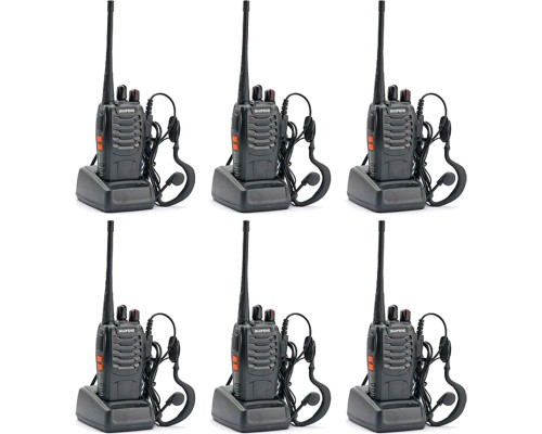 Портативна рація Baofeng BF-888S Six Pack комплект 6 шт (2200000758996)