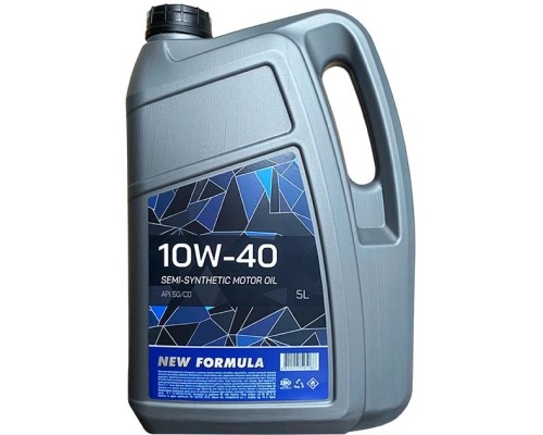 Моторна олива NEW FORMULA 10w-40 (SG/CD) кан. 5л ПЕ (4,5кг) (NF196252)