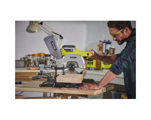 Торцювальна пила Ryobi ONE+ R18MS216-0 18V, 216мм, лазер (без АКБ та ЗП) (5133003597)