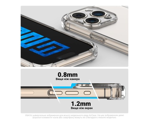 Чохол до мобільного телефона Armorstandart Air Force OnePlus 13 Camera cover Clear (ARM83504)