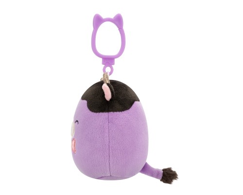 Брелок Squishmallows на кліпсі – Корівка Олексі 9 см (SQCP00463)