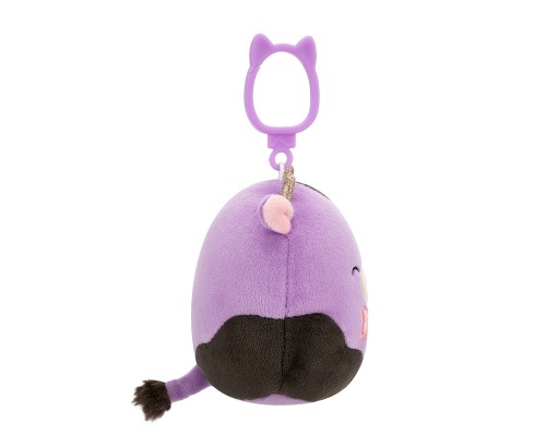 Брелок Squishmallows на кліпсі – Корівка Олексі 9 см (SQCP00463)
