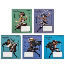 Зошит Kite Attack on Titan, 12 аркушів, лінія (AT24-234)