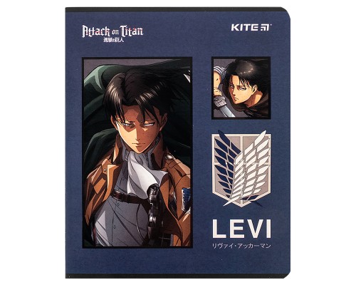 Зошит Kite Attack on Titan, 24 аркуші, лінія (AT24-239)