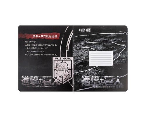 Зошит Kite Attack on Titan, 24 аркуші, лінія (AT24-239)