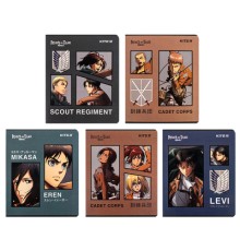 Зошит Kite Attack on Titan, 24 аркуші, лінія (AT24-239)