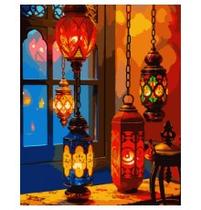 Картина по номерам Santi Мозаїка зі світла 40*50см LED (955087)