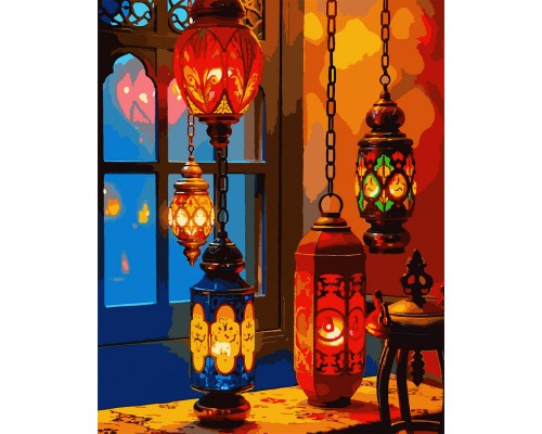 Картина по номерам Santi Мозаїка зі світла 40*50см LED (955087)