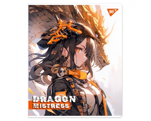 Зошит Yes Dragon mistress А5 18 аркушів клітинка (767516)