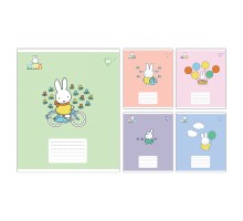 Зошит Yes Miffy Playfull А5 12 аркушів коса лінія (767633)