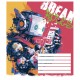 Зошит Школярик Break the rules 18 аркушів лінія (018-3492L)