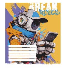 Зошит Школярик Break the rules 18 аркушів лінія (018-3492L)