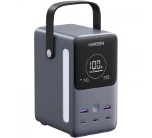 Батарея універсальна Ugreen 48000mAh 300W PD/3.1, зарядка 140W, Led лампа (25286)