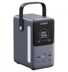 Батарея універсальна Ugreen 48000mAh 300W PD/3.1, зарядка 140W, Led лампа (25286)