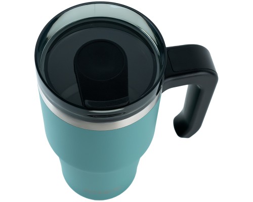 Термокружка Kite з ручкою 600 мл зелена (K24-1207-3)