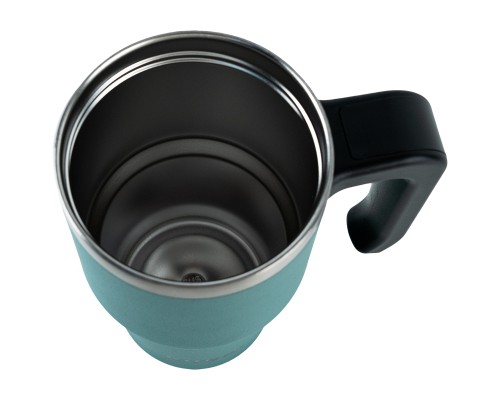 Термокружка Kite з ручкою 600 мл зелена (K24-1207-3)