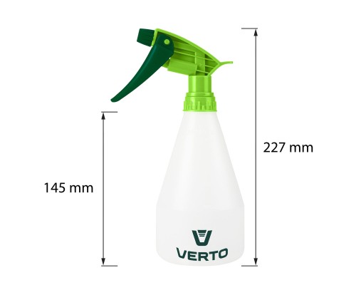 Обприскувач Verto ручний, пластик, 0.550л (15G545)