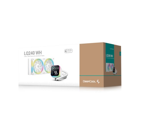 Система рідинного охолодження Deepcool LQ240 White (R-LQ240-WHDSMC-G-1)