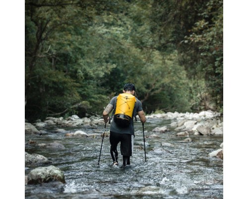 Рюкзак туристичний Naturehike NH21FSB04, 40л, жовтий (6927595788257)