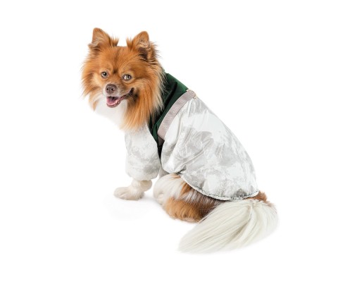 Курточка для тварин Pet Fashion Bony ХS2 біло-зелена (4823082442898)
