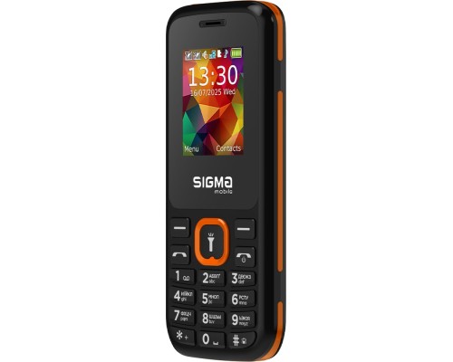 Мобільний телефон Sigma X-style 171 MINI Track Black-Orange (4827798813737)