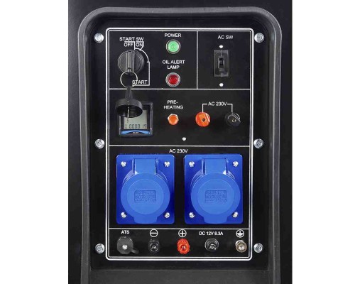 Генератор Enersol дизельний, 13.0kW, HR998F, 3000 об/хв, 210 кг (SKD-13EBA)