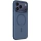 Чохол до мобільного телефона Belkin Magnetic Protective Grip iPhone 17 Pro Max Navy (MSA036HQNY)