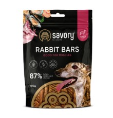 Ласощі для собак Savory Bars With Rabbit 100 г (4820261921113)