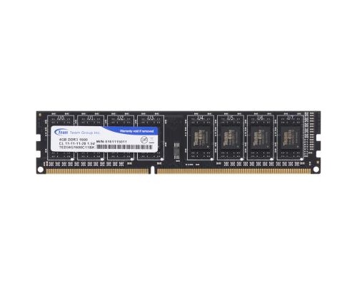 Модуль пам'яті для комп'ютера DDR3 4GB 1600 MHz Team (TED34GM1600C1101 / TED34G1600C1101)