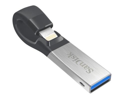 USB флеш накопичувач SanDisk 64GB iXpand USB 3.0 /Lightning (SDIX30N-064G-GN6NN)