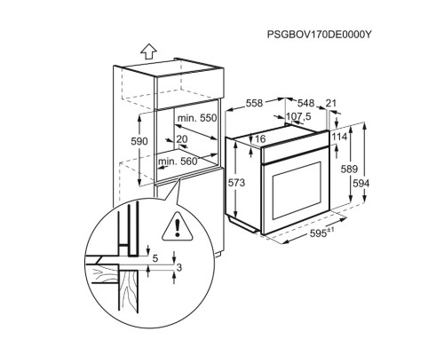 Духова шафа Electrolux OPEB2520V Духова шафа Electrolux OPEB2520V