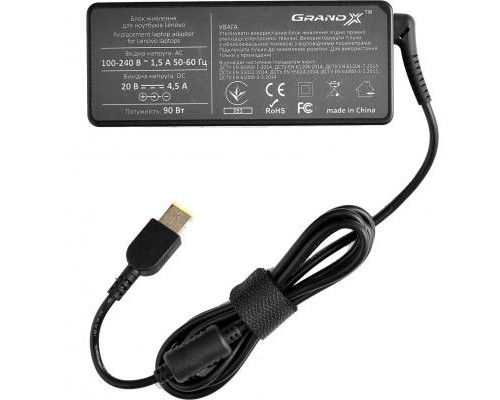 Блок живлення до ноутбуку Grand-X Acer (19V 3.42A 65W) 5.5x1.7mm (GRXAC65W)