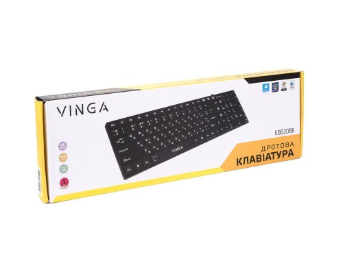 Клавіатура Vinga KB820BK