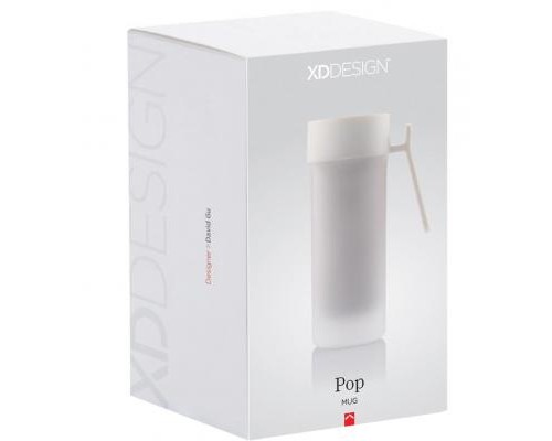 Термокружка XD Modo Pop 275ml белый (P432.383)