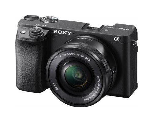 Цифровий фотоапарат Sony Alpha 6400 kit 16-50mm Black (ILCE6400LB.CEC)