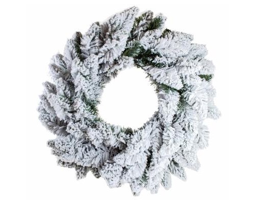 Різдвяний вінок YES! Fun Альпійський d-70 см, засніжений (903607)