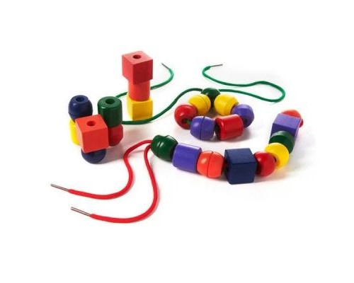 Розвиваюча іграшка Melissa&Doug Початкова шнурівка (MD10544)