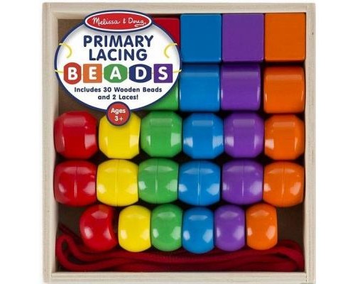 Розвиваюча іграшка Melissa&Doug Початкова шнурівка (MD10544)