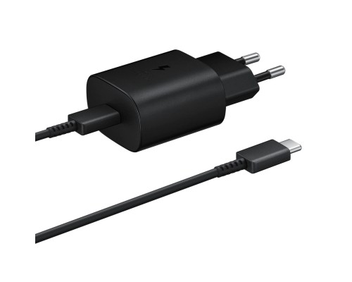 Зарядний пристрій Samsung EP-TA800XBEGRU 25W PD3.0 Type-C (Black) (EP-TA800XBEGRU)