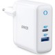 Зарядний пристрій Anker PowerPort+ Atom III 45W USB-C+15W USB-A (White) (A2322G21)
