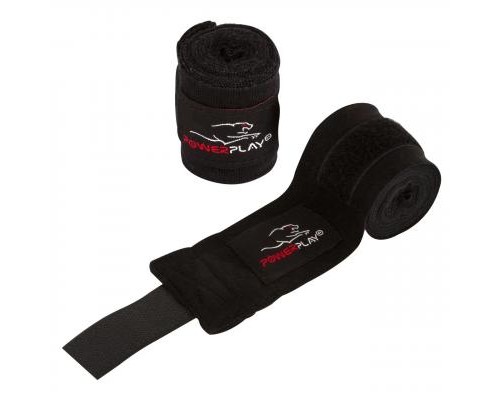 Бинт для спорту PowerPlay 3046 3 м Black (PP_3046_3m_Black)