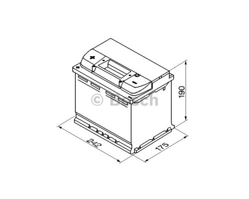 Акумулятор автомобільний Bosch 60А (0 092 S40 060)