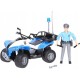 Спецтехніка Bruder поліцейський квадроцикл + фігурка полісмен (63010)