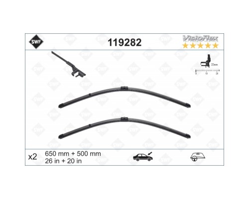 Щітка склоочисника SWF 119282