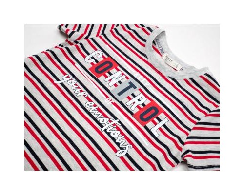 Набір дитячого одягу Breeze в смужку (15997-98B-red)