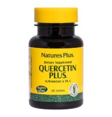 Вітамін Natures Plus Кверцетин Плюс і Вітамін С, Quercetin Plus with Vitamin C Na (NTP2564)