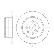 Гальмівний диск REMSA 6454.00
