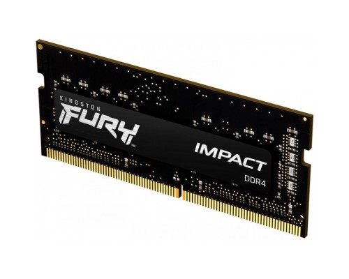 Модуль пам'яті для ноутбука SoDIMM DDR4 16GB 2666 MHz FURY Impact Kingston Fury (ex.HyperX) (KF426S16IB/16) Модуль пам'яті для ноутбука SoDIMM DDR4 16GB 2666 MHz FURY Impact Kingston Fury (ex.HyperX) (KF426S16IB/16)