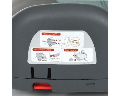 Автокрісло El Camino бустер 22-36кг (ME 1144 RORO ISO r.mint)