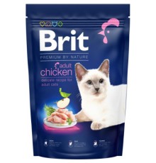 Сухий корм для кішок Brit Premium by Nature Cat Adult Chicken 300 г (8595602552962)